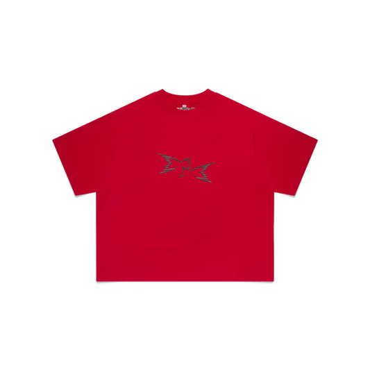 MERTRA 3D Logo Tee Red