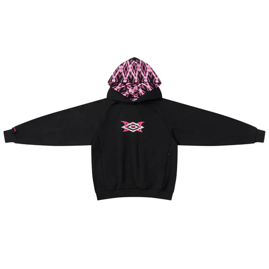 MERTRA x Umbro Warm Up Hoodie Black/Pink