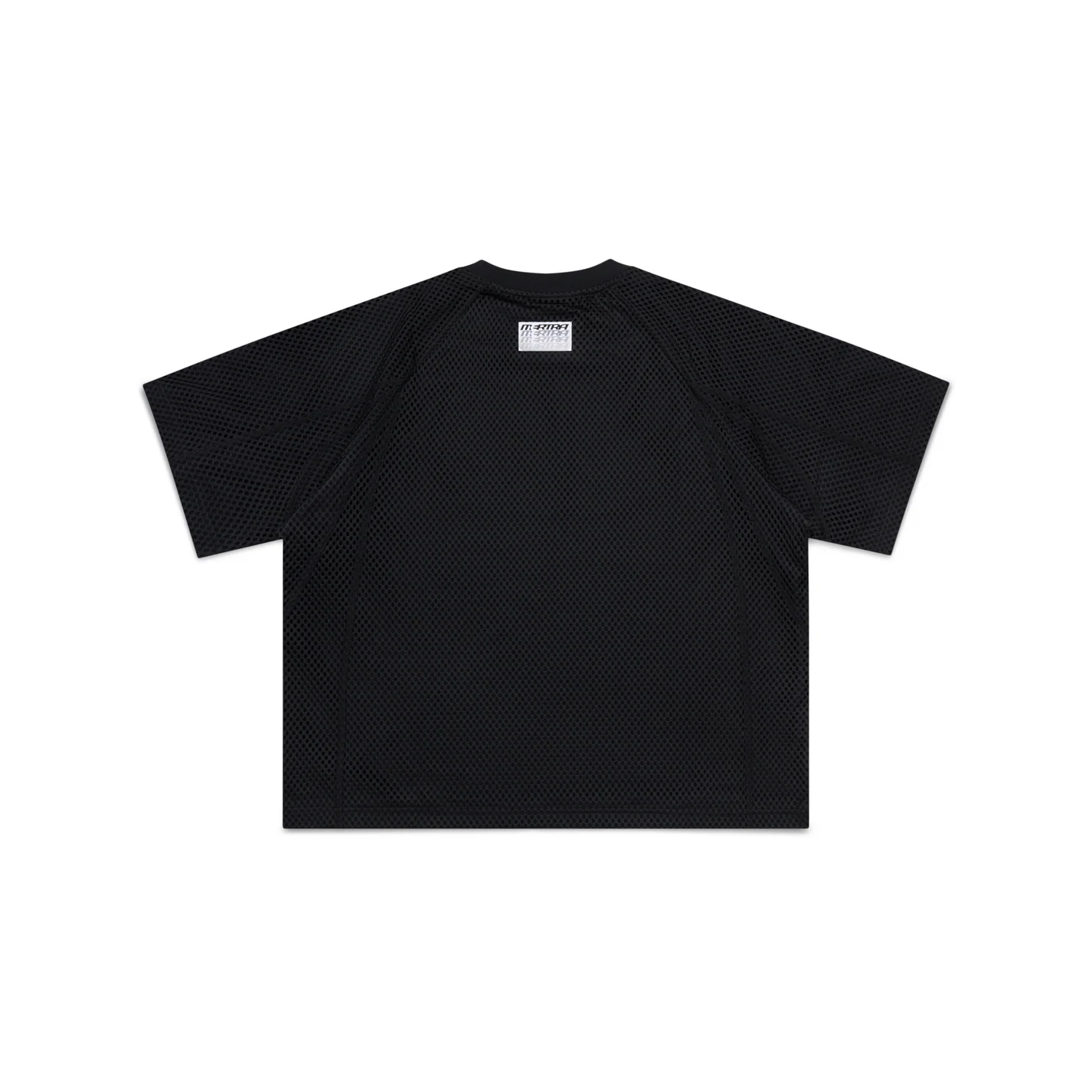 Mertra Layered Mesh Jersey - (BLACK)