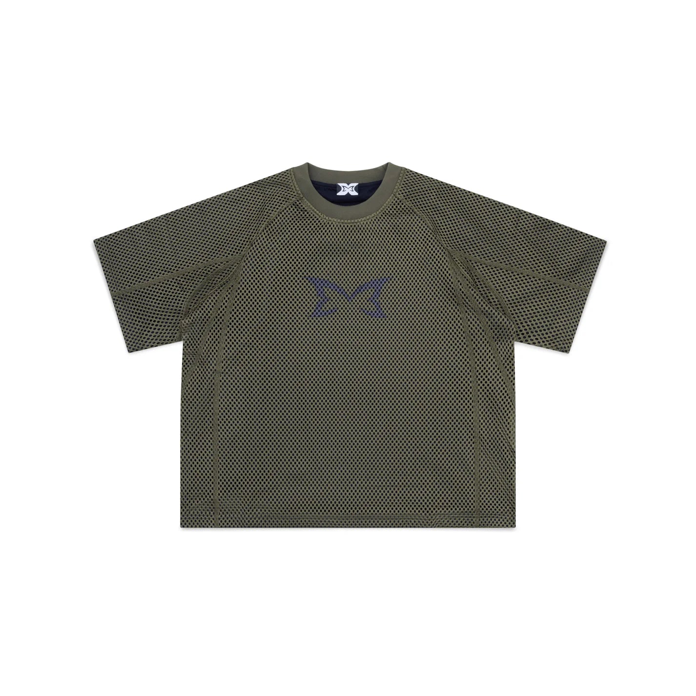 Mertra Layered Mesh Jersey - (GREEN)