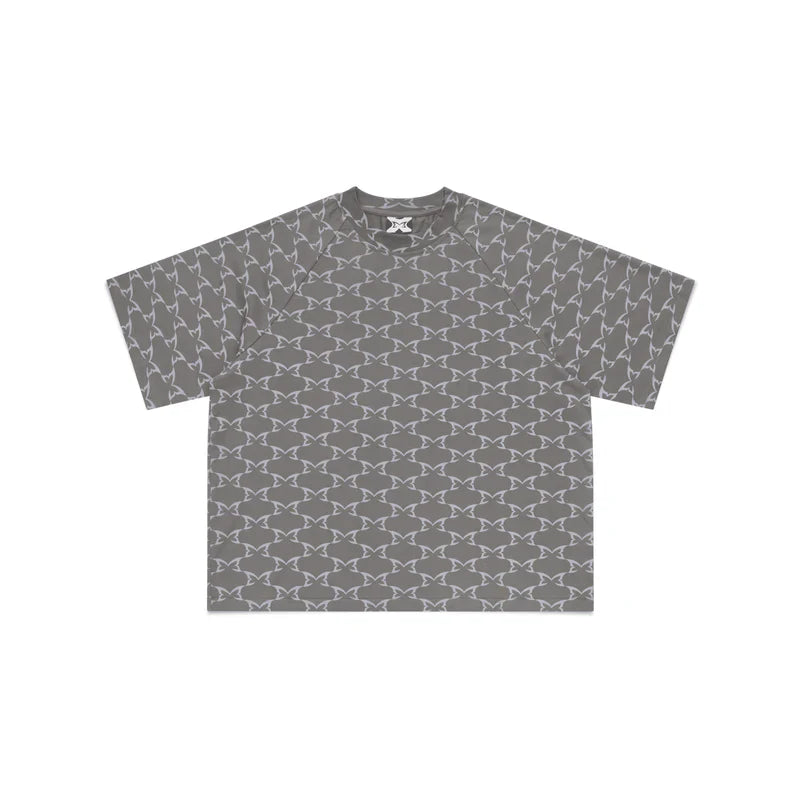 MERTRA Monogram Tee - (GREY)