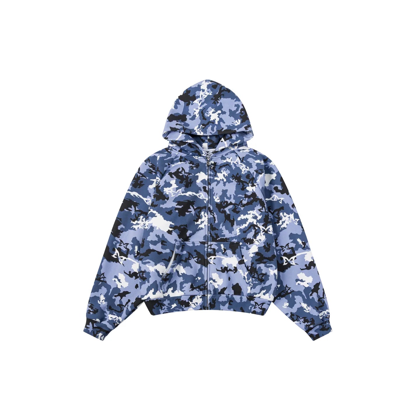 MERTRA Terrain Zip Hoodie Blue