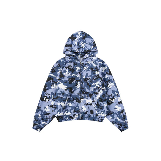 MERTRA Terrain Zip Hoodie Blue