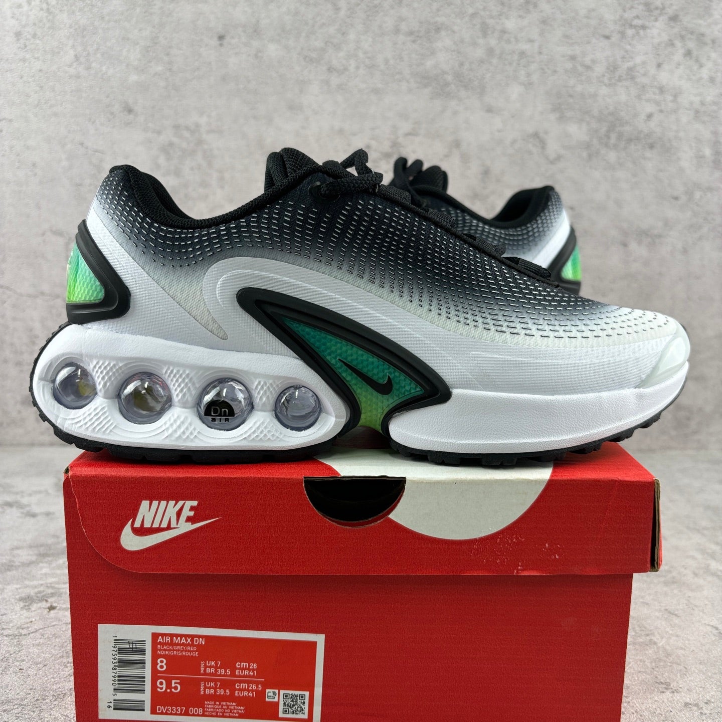 Nike Air Max DN White Neon Black