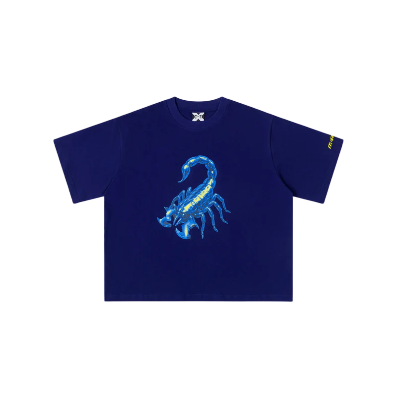 MERTRA Scorpion Tee - (BLUE)