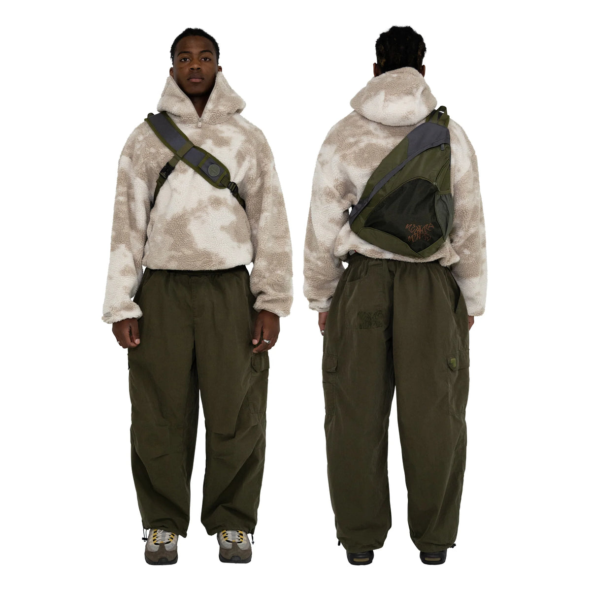 MERTRA Ninja Fleece Hoodie Ecru
