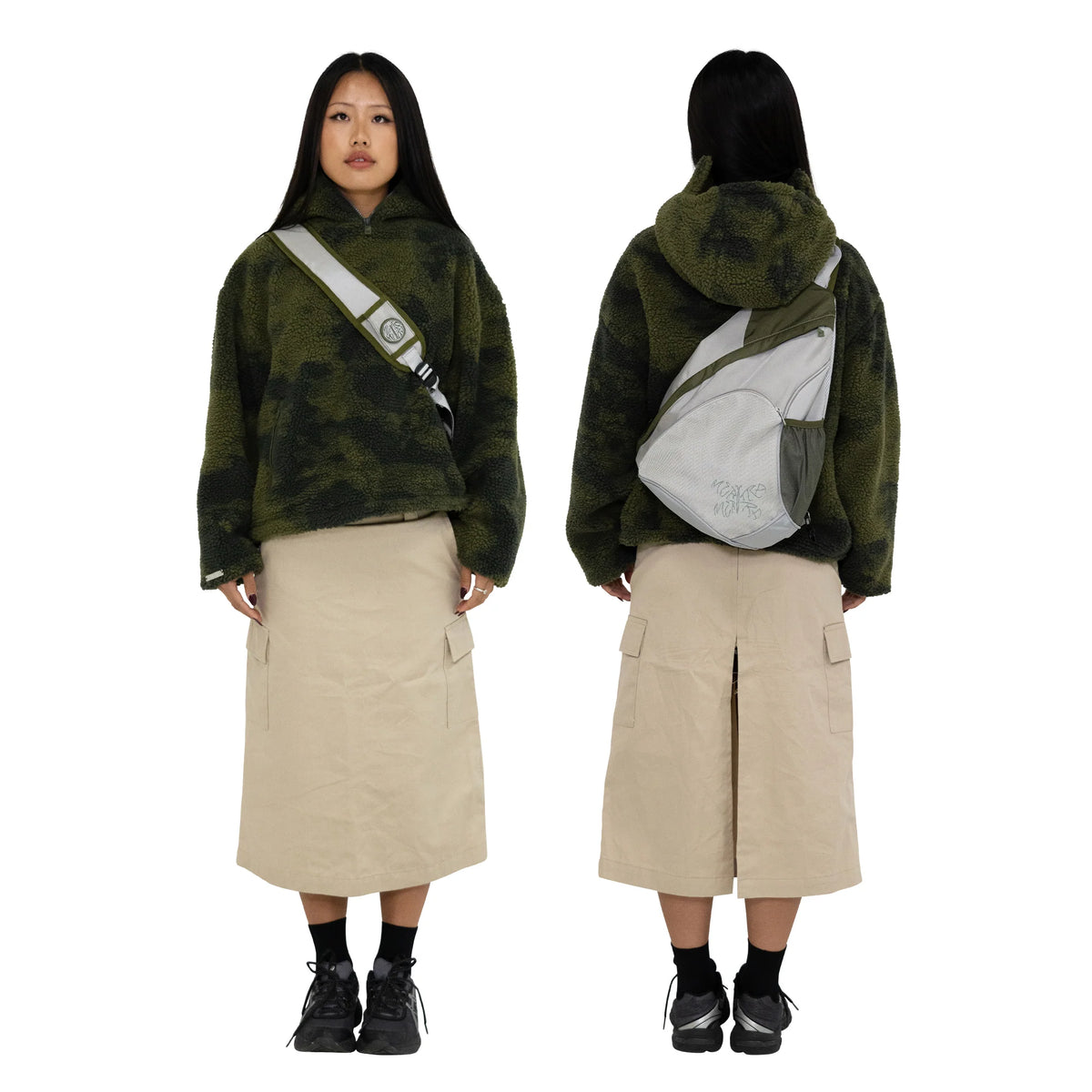 MERTRA Ninja Fleece Hoodie Moss