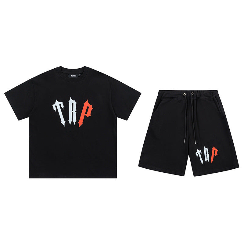 Trapstar TRP Short Set - (BLACK)