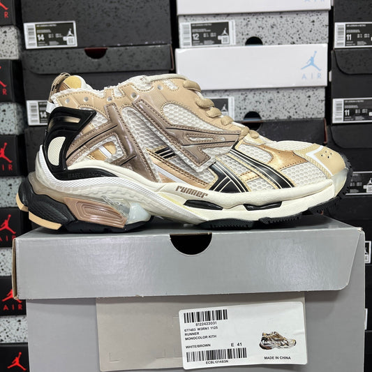 Balenciaga Runner 7.0 - (BRONZE WHITE BLACK)