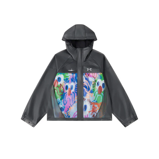 MERTRA X Slawn Translucent Jacket Black