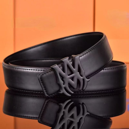 Amiri MA Belt - (TRIPLE BLACK)