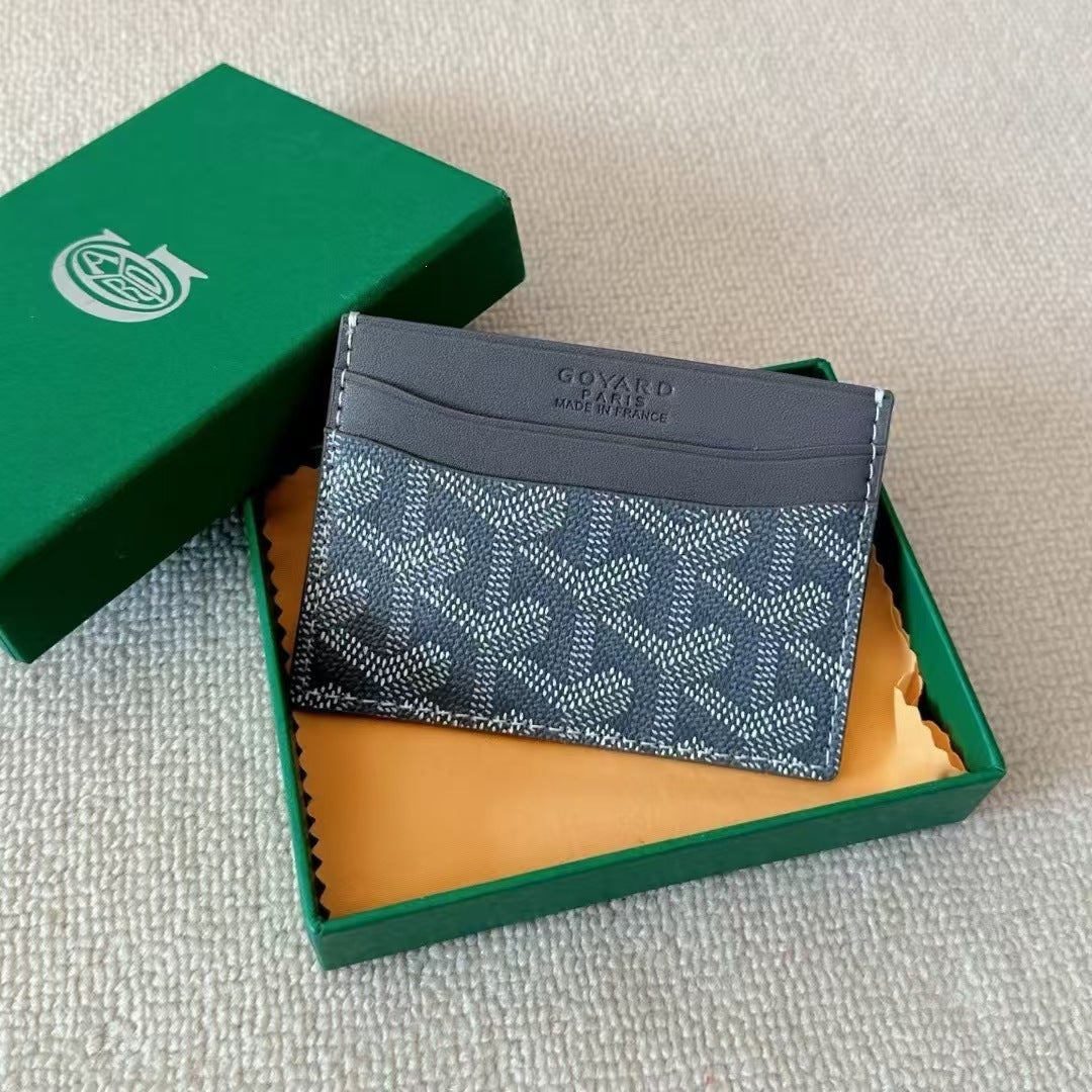 Goyard Saint Sulpice Card Holder Grey