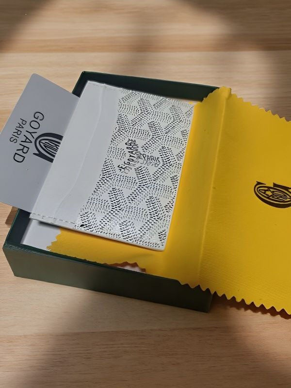Goyard Saint Sulpice Card Holder White