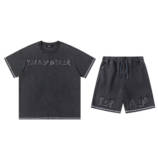 Trapstar Italy Short Set Grey
