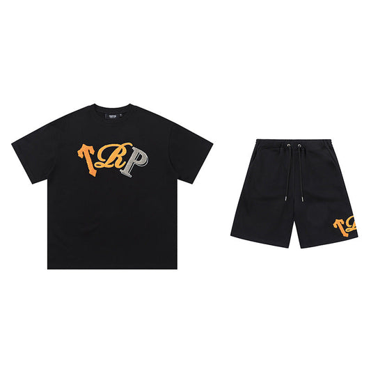 Trapstar TRP Short Set Black/Orange