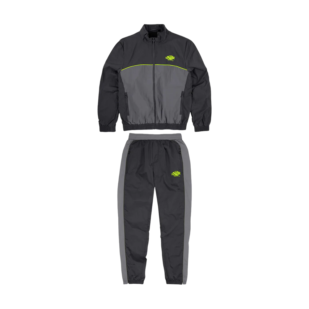 Syna World Shellsuit - (BLACK/GREY/VOLT)