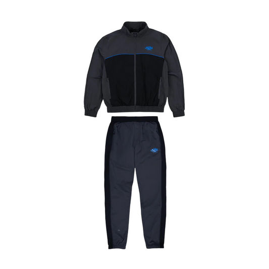 Syna World Shellsuit - (BLACK/GREY/BLUE)