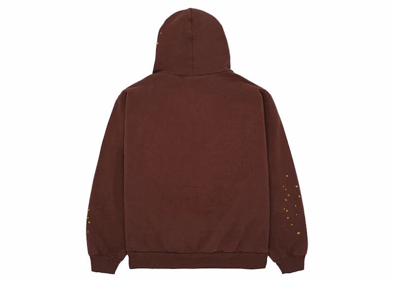 Sp5der Web Hoodie - (BROWN)