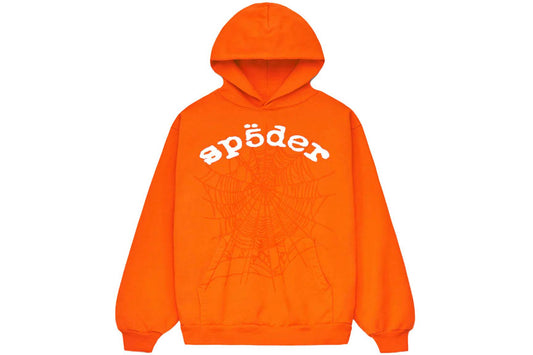 Sp5der Legacy Hoodie - (ORANGE)