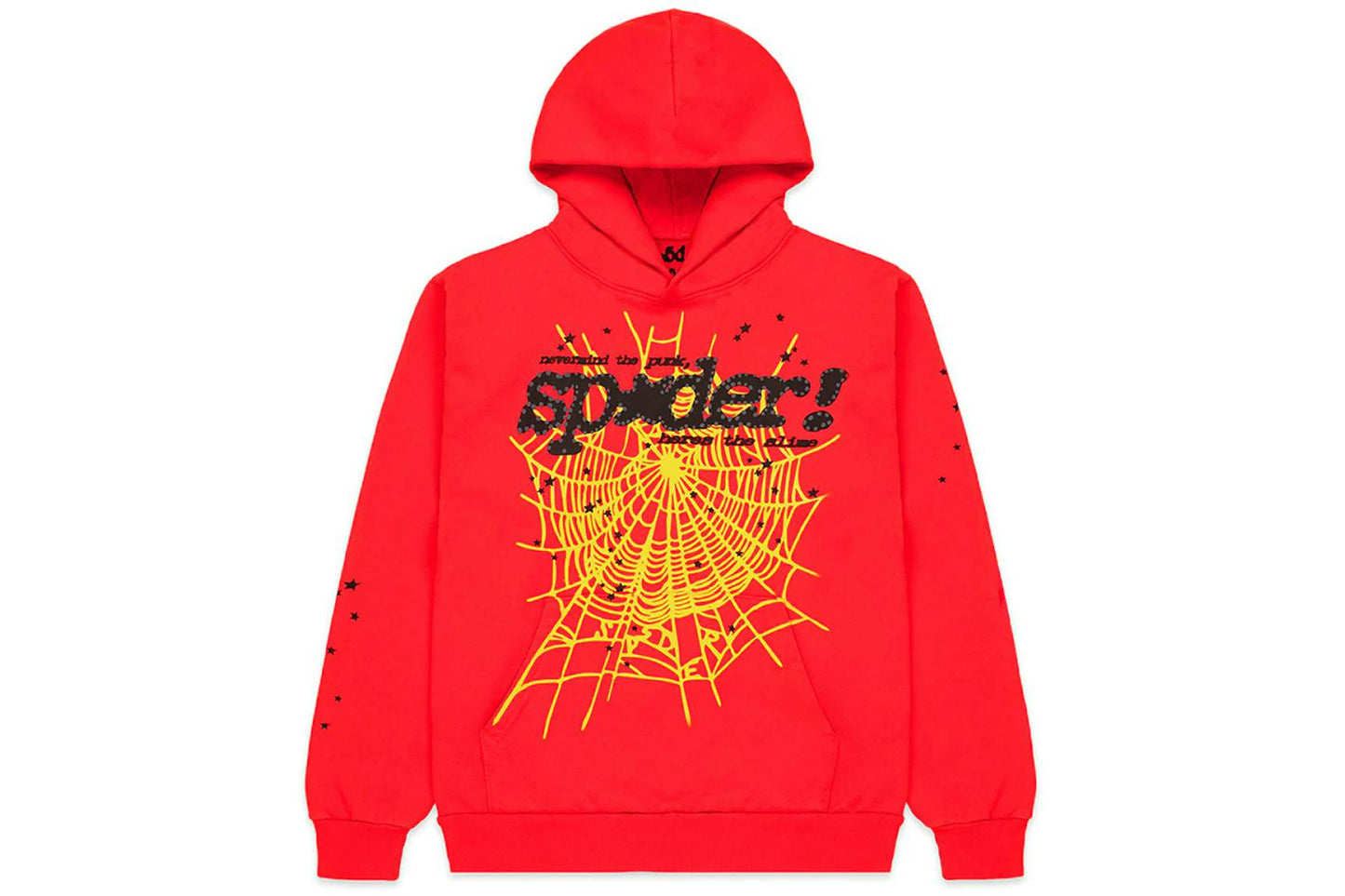 Sp5der P*NK V2 Hoodie - (RED)