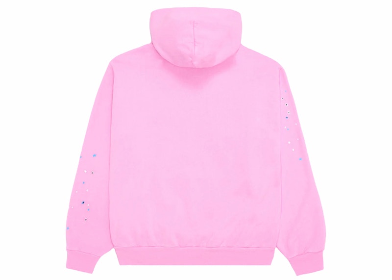 Sp5der OG Web Hoodie - (PINK)