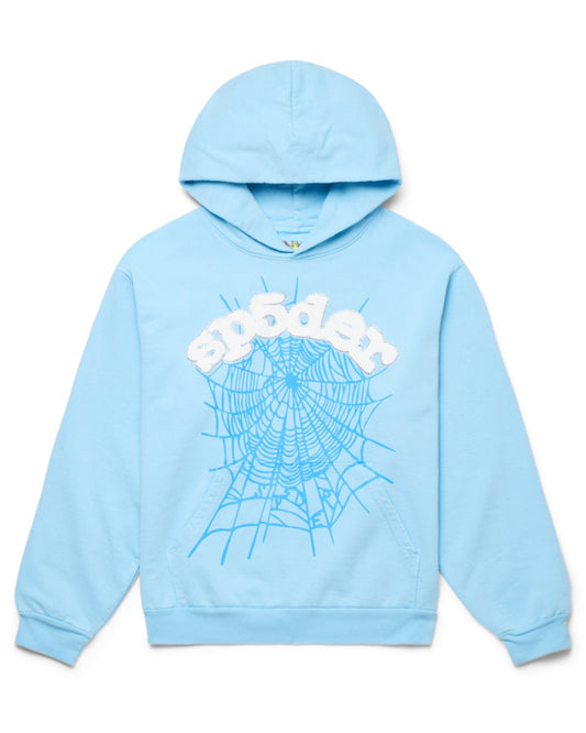 Sp5der Websuit Hoodie - (SKY BLUE)