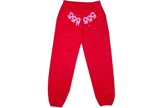 Sp5der Worldwide Red Angel Number 555 Jogging - (RED)
