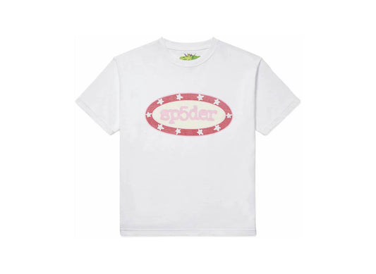 Sp5der Buckle Tee - (WHITE)