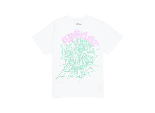 Sp5der OG Web Tee - (WHITE)