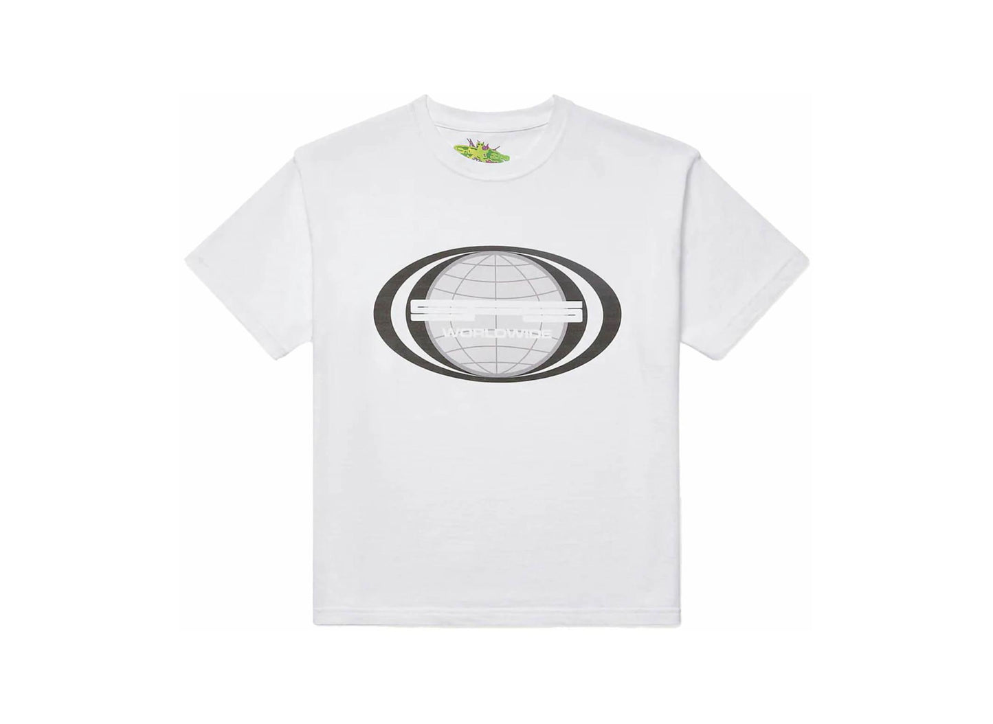 Sp5der Jumbo Globe Tee - (WHITE)