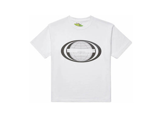 Sp5der Jumbo Globe Tee - (WHITE)