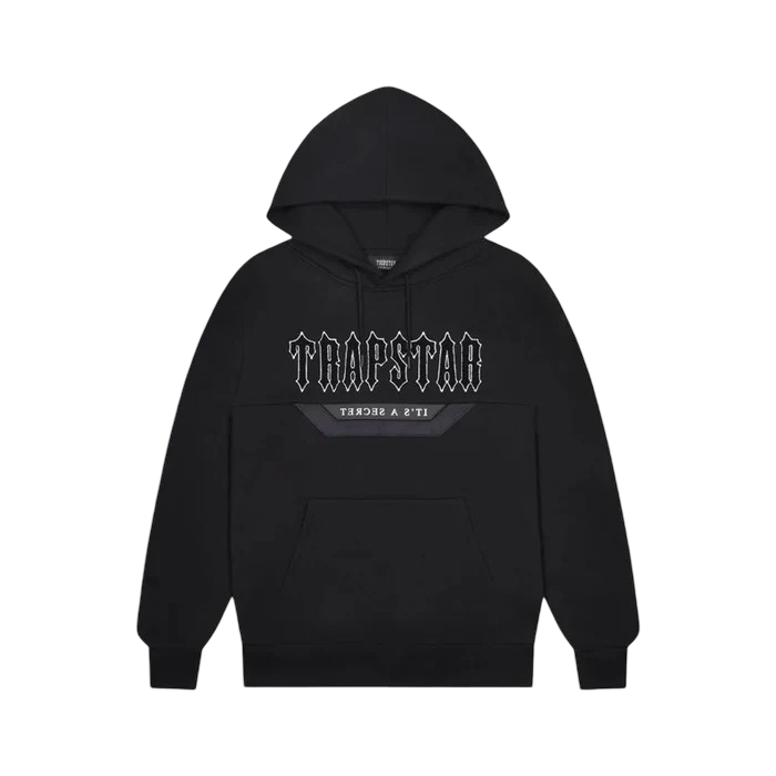 Trapstar Decoded Hooded Panel Tracksuit Tracksuit - (BLACK)