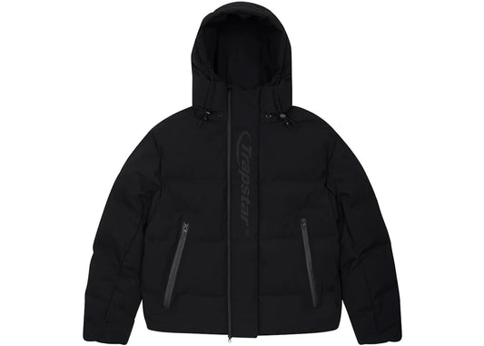 Trapstar Hyperdrive Technical Puffer Jacket - (BLACKOUT EDITION)