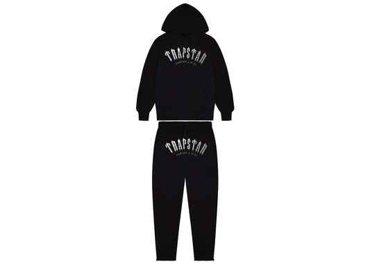 Trapstar Irongate Arch Gel Tracksuit Black/Grey