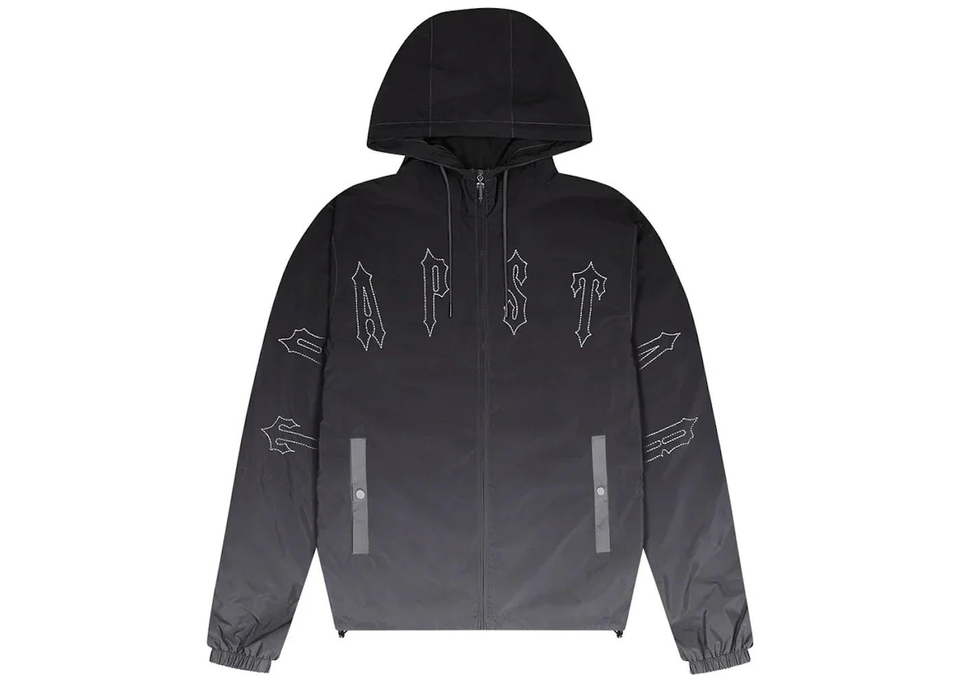 Trapstar Irongate Windbreaker Jacket Black Gradient