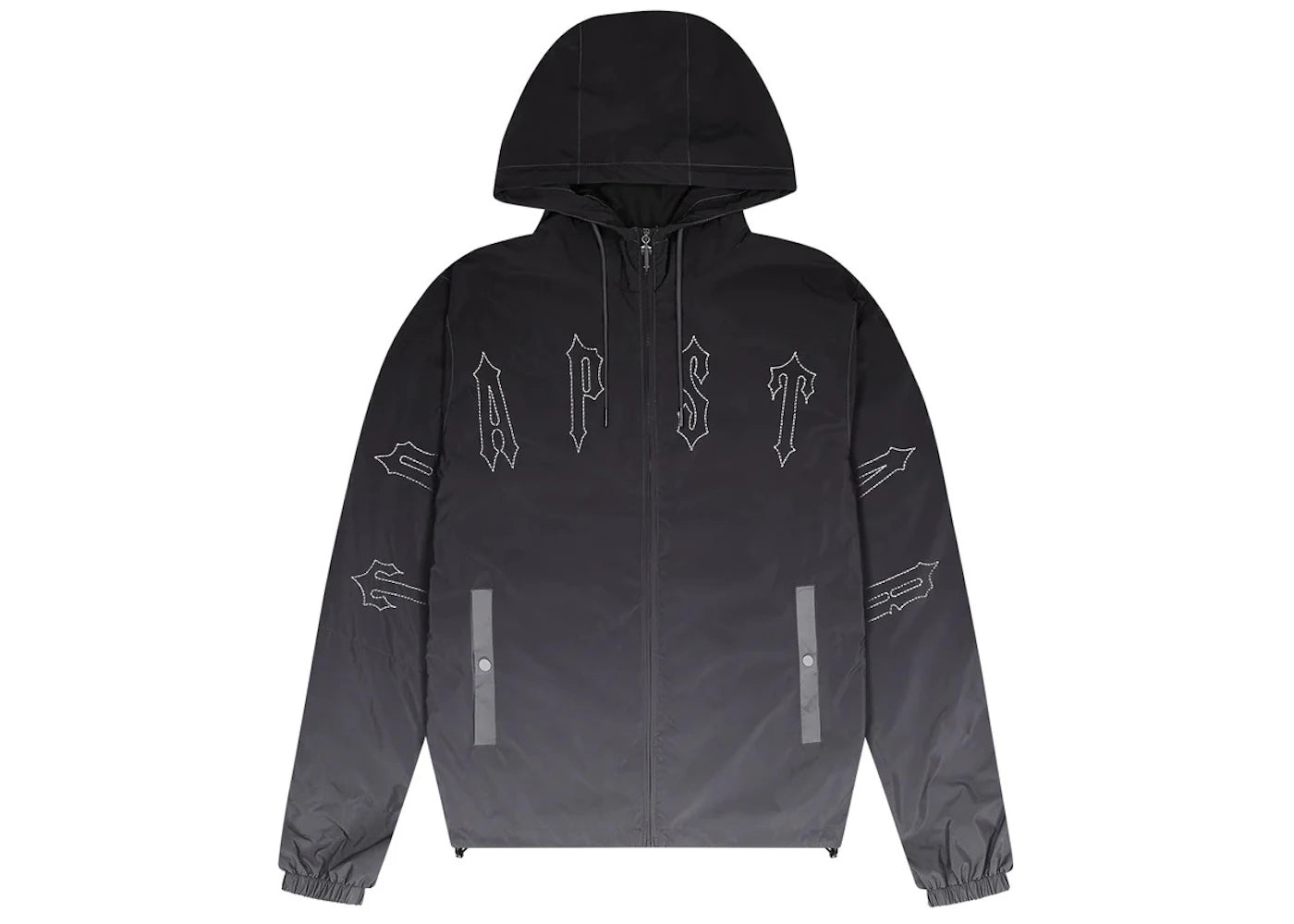 Trapstar Irongate Windbreaker Jacket - (BLACK GRADIENT)