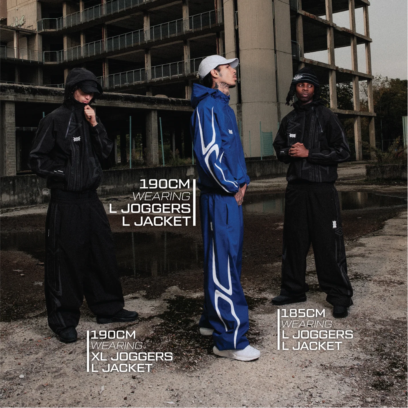 MERTRA x Umbro Technical Jogging - (BLUE)