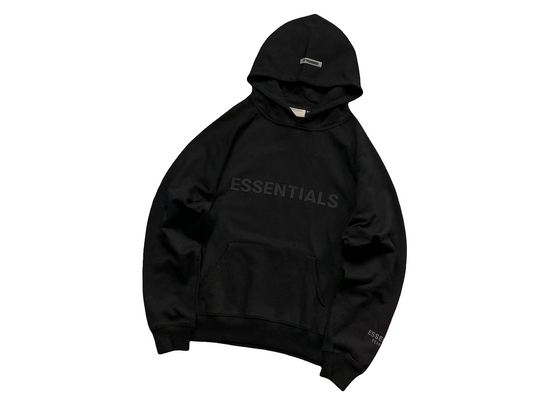Fear Of God Essentials Hoodie - (BLACK)