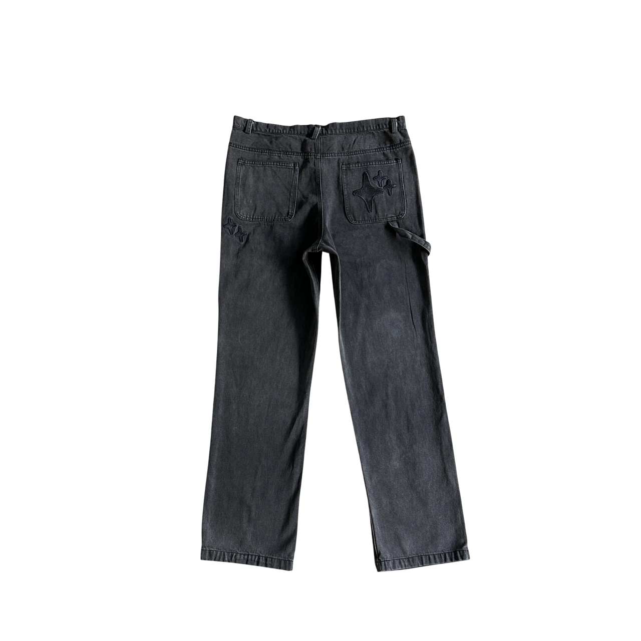 Broken Planet Stars Jeans Black