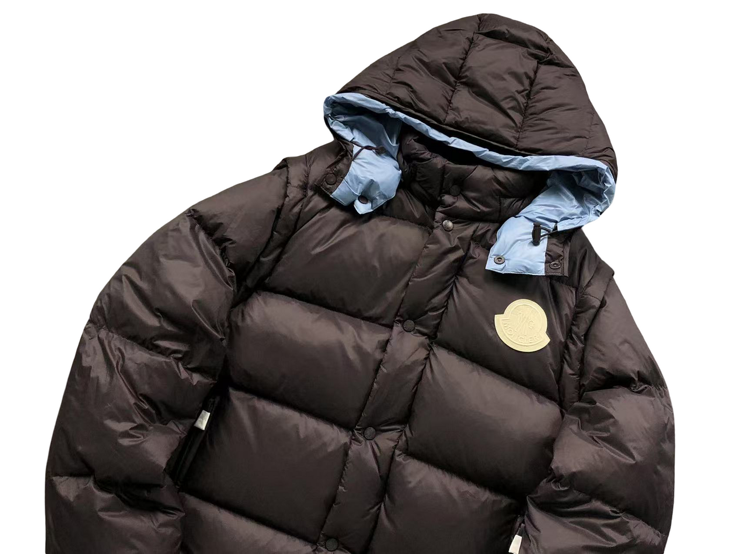 Moncler Cyclone Down Jacket - (BROWN)