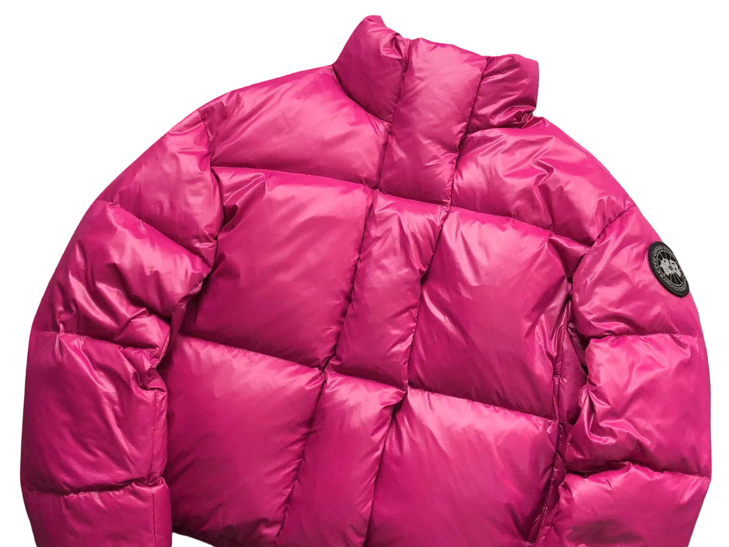 Canada Goose Cypress Cropped Down Jacket - (FUCHSIA)