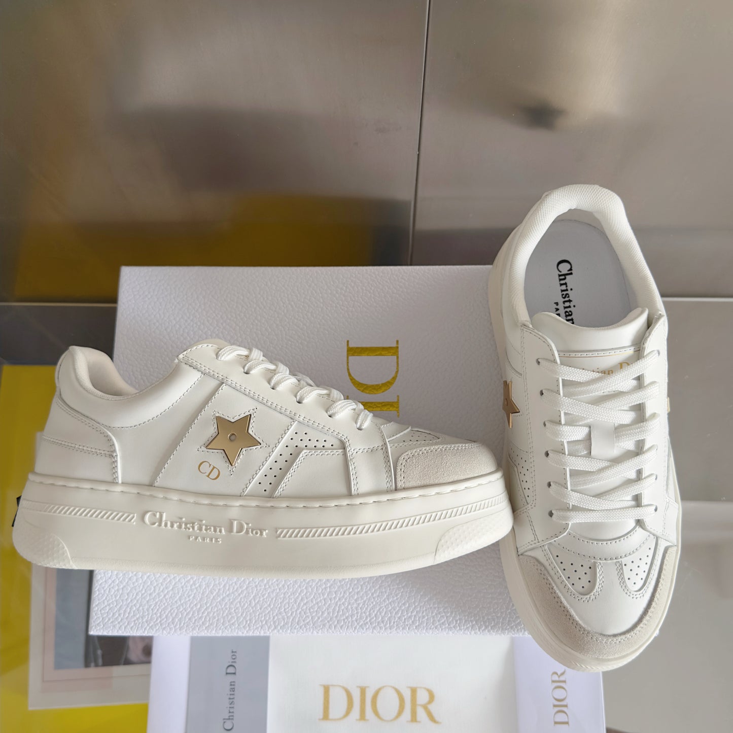 Dior Star Platform White