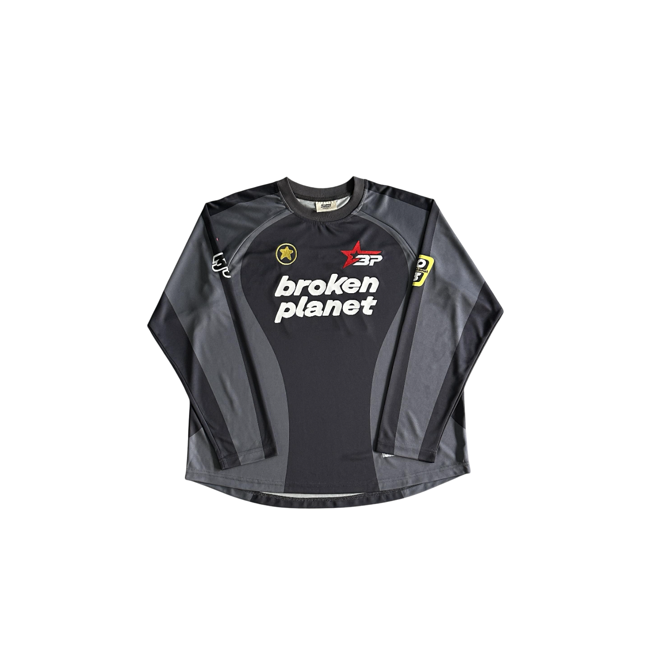 Broken Planet Jersey Longsleeve Grey