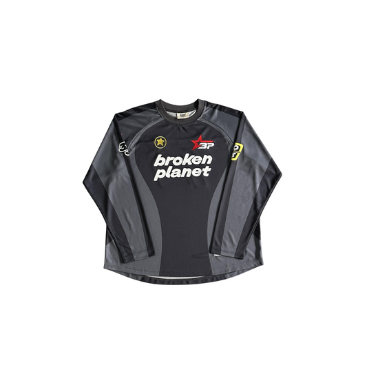 Broken Planet Jersey Longsleeve Grey