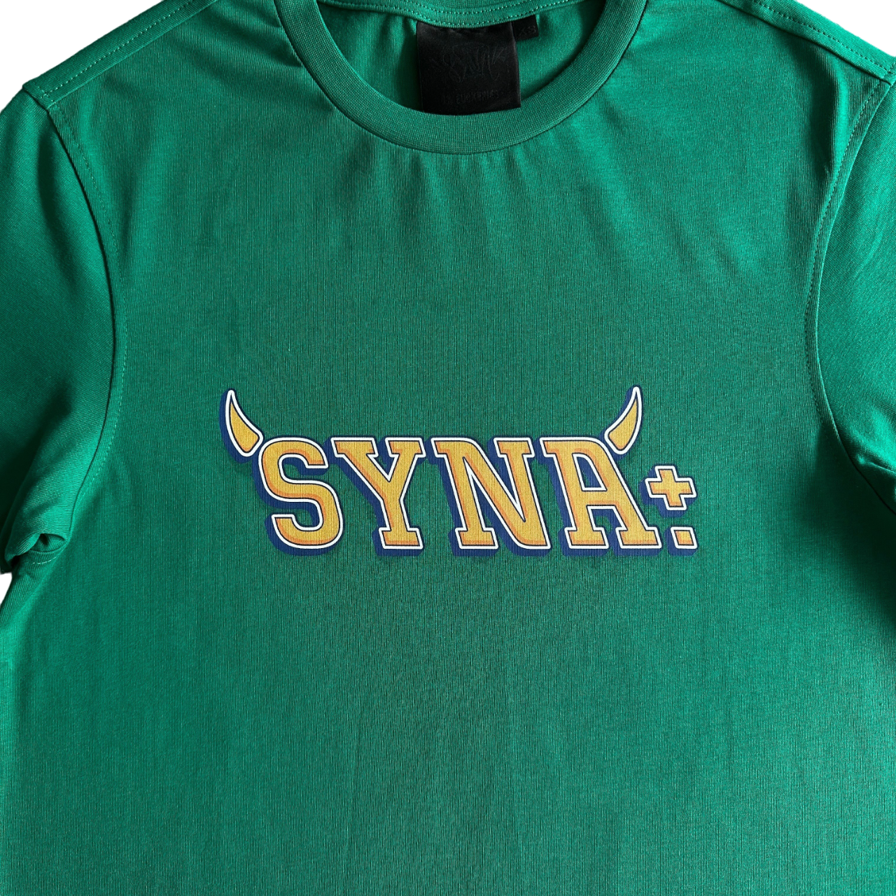 Syna Roll Tee - (GREEN)