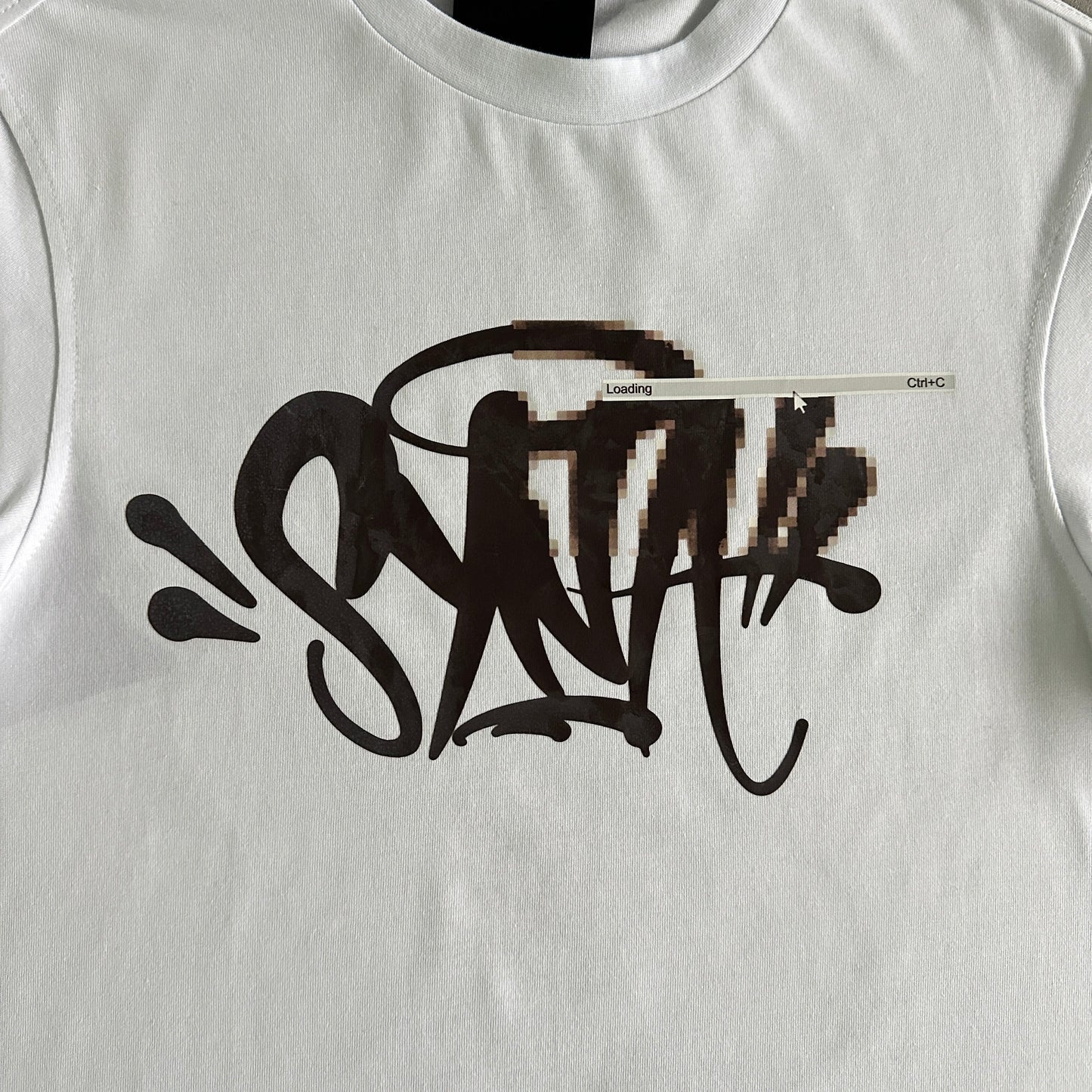 Syna World Pixel Tee - (WHITE)