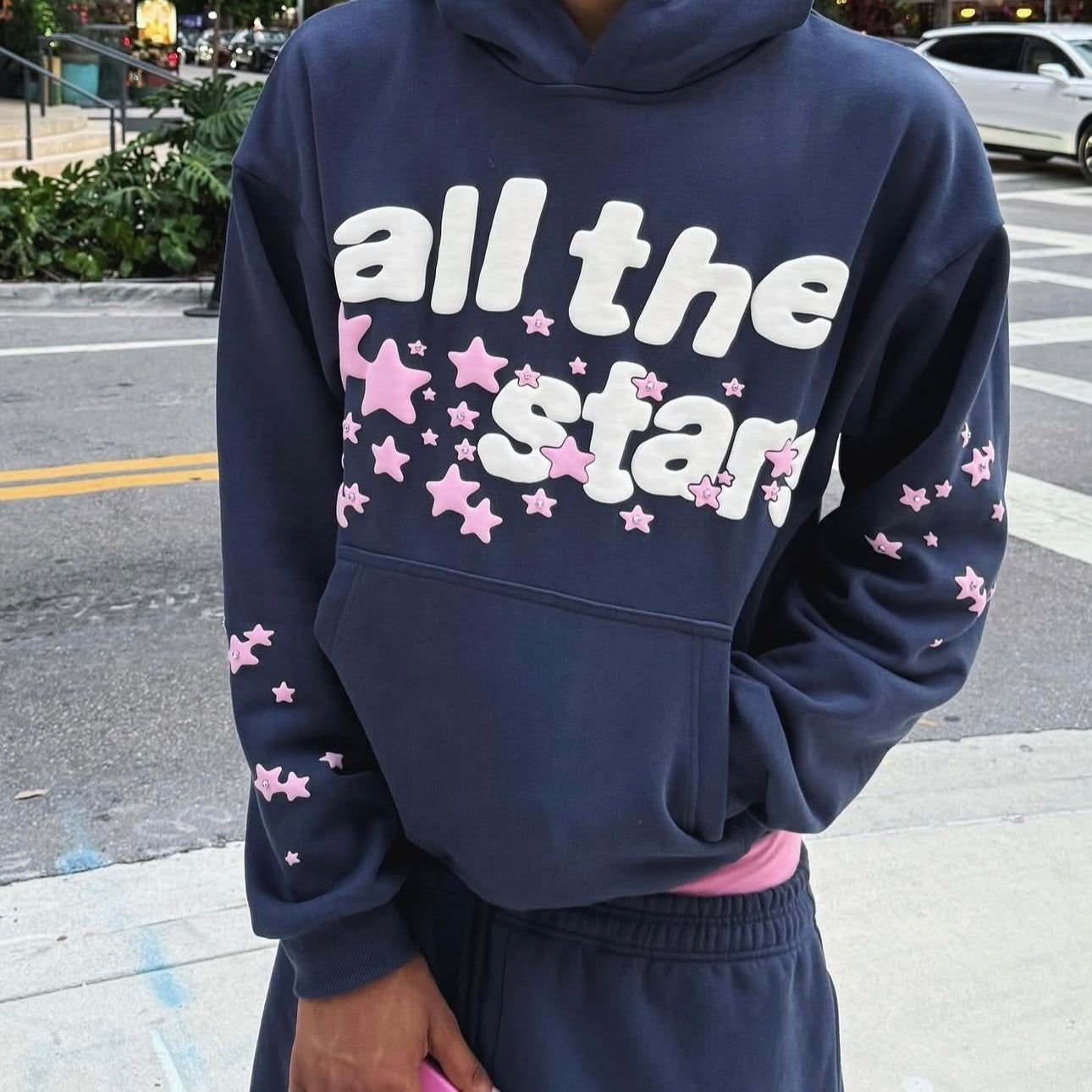 Broken Planet All The Stars Hoodie - (DEEP NAVY)