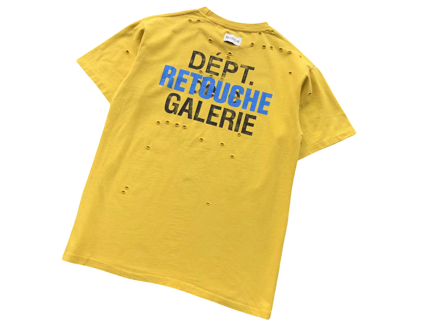 GALLERY DEPT. Retouche Tee - (YELLOW)