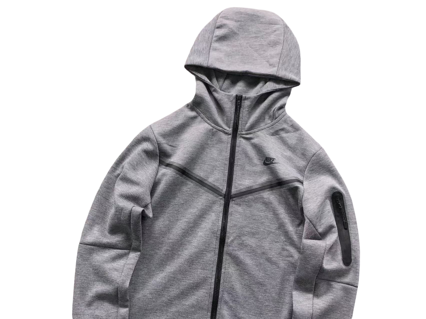 Nike Tech Fleece 2024 Zip Hoodie Anthracite Grey