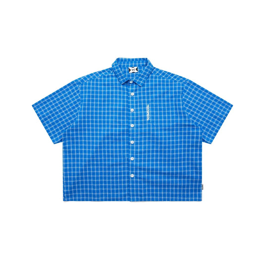 MERTRA Plaid Shirt Lapis